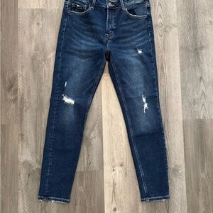 Lovervet Women's Straight Leg Jeans in Blue